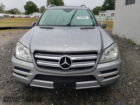 2012 Mercedes-Benz GL-Class GL 450 with VIN 4JGBF7BE7CA801589, listed as a Copart auction lot 72440564 with 0 mi miles and Salvage Title. Bid and sale history available at carsss.com. Image 5.