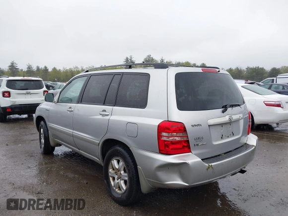 2003 Toyota Highlander z VIN JTEHF21A430103216, wystawiony jako IAAI lot #42242245 z przebiegiem 176 151 mil mil oraz . Historia ofert i sprzedaży dostępna na DreamBid. Obrazek 3.