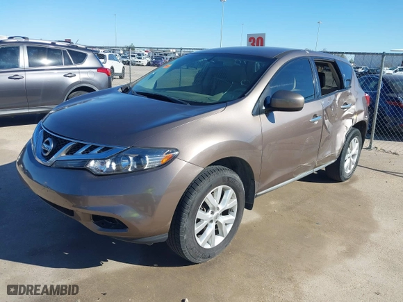 2012 Nissan Murano SL with VIN JN8AZ1MU8CW100544, listed as a IAAI auction lot 41708349 with 95,533 mi miles. Bid and sale history available at carsss.com. Image 17.