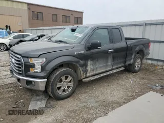 2016 Ford F-150 XLT with VIN 1FTFX1EF0GFA30308, listed as a Copart auction lot 44407715 with 205,439 mi miles and Salvage Title. Bid and sale history available at carsss.com. Image 1.