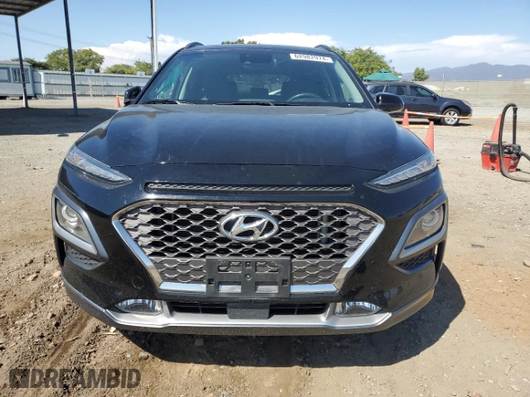 2018 Hyundai Kona Ultimate with VIN KM8K53A50JU172394, listed as a Copart auction lot 62982974 with 50,618 mi miles and Salvage Title. Bid and sale history available at carsss.com. Image 5.