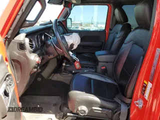 2021 Jeep Wrangler Unlimited Sahara with VIN 1C4JJXP64MW766076, listed as a Copart auction lot 54457195 with 92,421 mi miles and Salvage title. Bid and sale history available at DreamBid. Image 7.