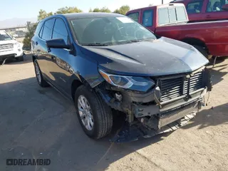 2019 Chevrolet Equinox LT with VIN 3GNAXKEV6KS515040, listed as a IAAI auction lot 41709335 with 114,233 mi miles. Bid and sale history available at carsss.com. Image 1.