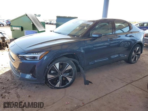 2024 Polestar 2 z VIN YSMFE3KA0RL214442, wystawiony jako Copart lot #48405355 z przebiegiem 18 052 mil mil oraz Tytuł czysty. Historia ofert i sprzedaży dostępna na DreamBid. Obrazek 1.