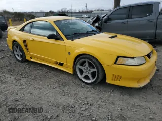 1999 Ford Mustang GT with VIN 1FAFP42X3XF122517, listed as a Copart auction lot 43313095 with 0 mi miles and Salvage Title. Bid and sale history available at carsss.com. Image 4.