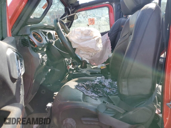 2021 Jeep Gladiator Mojave z VIN 1C6JJTEG5ML569172, wystawiony jako Copart lot #49810695 z przebiegiem Nie podano mil oraz Nie do naprawy • Non repairable. Historia ofert i sprzedaży dostępna na DreamBid. Obrazek 7.