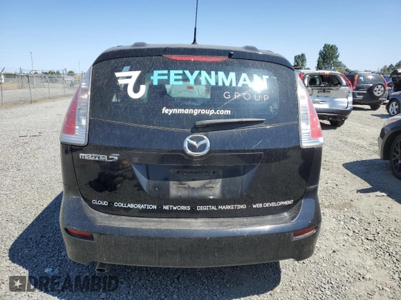 2008 Mazda 5 Sport with VIN JM1CR293080306459, listed as a Copart auction lot 64120424 with Not Provided miles and Clean Title. Bid and sale history available at DreamBid. Image 6.