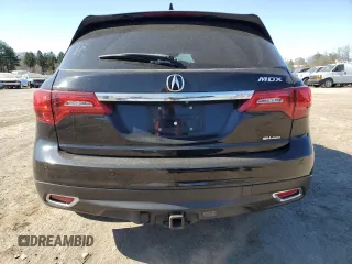 2016 Acura MDX Advance with VIN 5FRYD4H9XGB032109, listed as a Copart auction lot 50984865 with 205,120 mi miles and Salvage title. Bid and sale history available at DreamBid. Image 6.