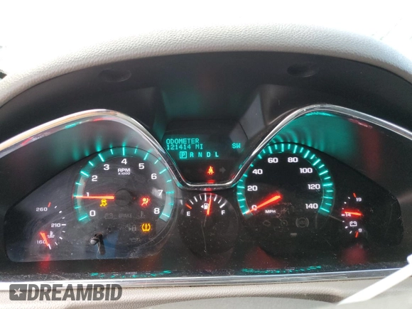 2013 Chevrolet Traverse LS with VIN 1GNKVFKD0DJ196025, listed as a Copart auction lot 82359024 with 121,414 mi miles and Salvage Title. Bid and sale history available at DreamBid. Image 9.