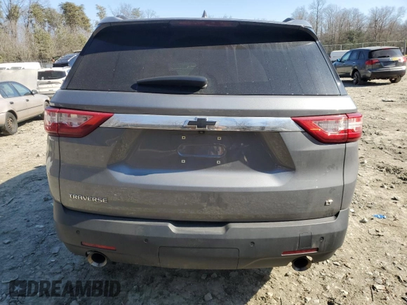 2020 Chevrolet Traverse LT Leather with VIN 1GNERHKW2LJ105205, listed as a Copart auction lot 46904585 with 113,456 mi miles and Salvage Title. Bid and sale history available at carsss.com. Image 6.