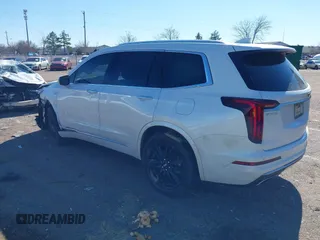 2022 Cadillac XT6 Premium Luxury with VIN 1GYKPCRS2NZ177625, listed as a IAAI auction lot 41646155 with 94,694 mi miles and . Bid and sale history available at DreamBid. Image 3.