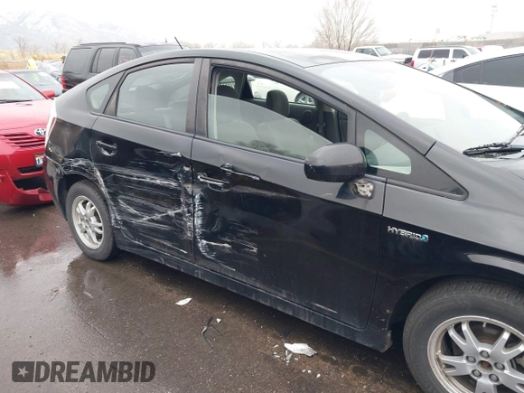 2010 Toyota Prius II with VIN JTDKN3DU8A0230427, listed as a IAAI auction lot 41180398 with 133,216 mi miles. Bid and sale history available at carsss.com. Image 6.