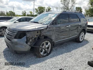 2015 Ford Explorer Limited z VIN 1FM5K8F82FGA69859, wystawiony jako Copart lot #55339525 z przebiegiem 248 095 mil mil oraz Szkoda całkowita • Salvage title. Historia ofert i sprzedaży dostępna na DreamBid. Obrazek 1.
