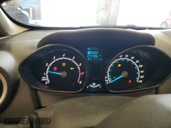 2015 Ford Fiesta SE with VIN 3FADP4BJ0FM220020, listed as a Copart auction lot 53796755 with 74,726 mi miles and Non Repairable. Bid and sale history available at carsss.com. Image 9.