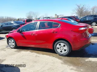 2016 Kia Forte LX with VIN KNAFX4A61G5523747, listed as a IAAI auction lot 41816126 with 117,760 mi miles. Bid and sale history available at carsss.com. Image 14.