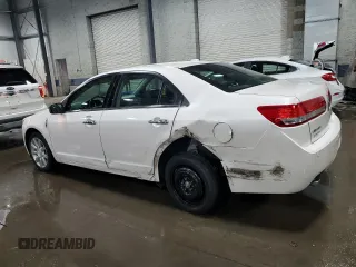 2012 Lincoln MKZ with VIN 3LNHL2GCXCR821600, listed as a Copart auction lot 49785545 with 157,686 mi miles and Salvage Title. Bid and sale history available at DreamBid. Image 2.