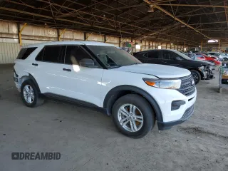 2023 Ford Explorer with VIN 1FMSK8BB6PGA00548, listed as a Copart auction lot 50211455 with 11,191 mi miles and Salvage Title. Bid and sale history available at carsss.com. Image 4.