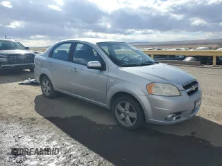 2008 Chevrolet Aveo LT with VIN KL1TG56658B261388, listed as a Copart auction lot 45560525 with 104,915 mi miles and Salvage title. Bid and sale history available at DreamBid. Image 4.
