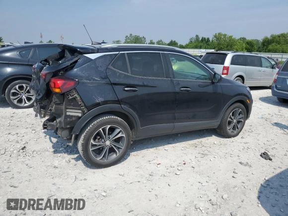 2020 Buick Encore GX Select with VIN KL4MMDSL4LB103266, listed as a Copart auction lot 60283665 with 126,604 mi miles and Non repairable. Bid and sale history available at DreamBid. Image 3.