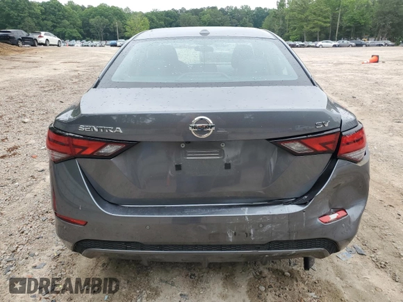 2021 Nissan Sentra SV with VIN 3N1AB8CV2MY296934, listed as a Copart auction lot 56463445 with 43,328 mi miles and Salvage title. Bid and sale history available at DreamBid. Image 6.