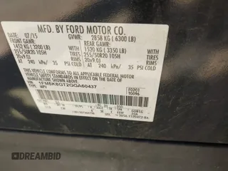 2016 Ford Explorer Sport с VIN 1FM5K8GT2GGA60437, выставлен на аукционе IAAI как лот 42605244 с пробегом 219 099 миль миль и . История ставок и продаж доступна на DreamBid. Изображение 9.
