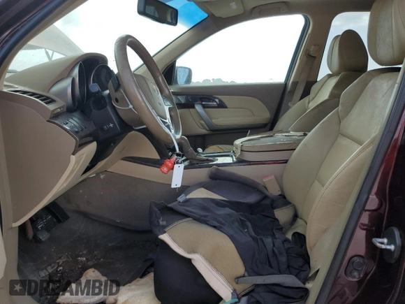 2010 Acura MDX z VIN 2HNYD2H20AH514480, wystawiony jako Copart lot #60095005 z przebiegiem 226 108 mil mil oraz Szkoda całkowita • Salvage title. Historia ofert i sprzedaży dostępna na DreamBid. Obrazek 7.