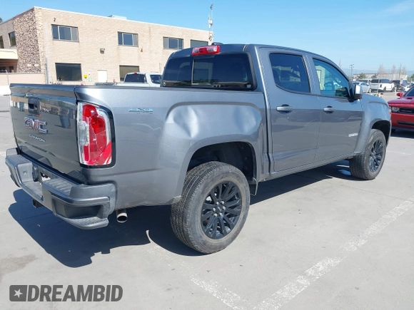 2022 GMC Canyon 4WD Elevation z VIN 1GTG6CENXN1304361, wystawiony jako IAAI lot #41990960 z przebiegiem 23 151 mil mil oraz . Historia ofert i sprzedaży dostępna na DreamBid. Obrazek 4.
