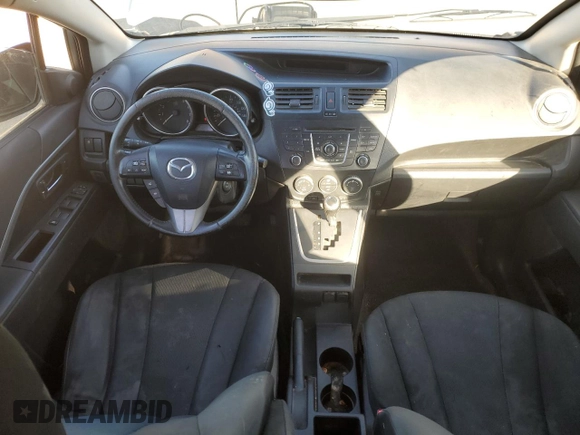 2014 Mazda 5 Touring with VIN JM1CW2CL0E0169665, listed as a Copart auction lot 80062594 with Not Provided miles and Salvage Title. Bid and sale history available at carsss.com. Image 8.