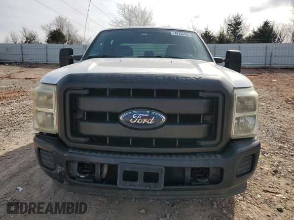2011 Ford F-250 XL with VIN 1FT7W2A66BEC41692, listed as a Copart auction lot 42736405 with 135,367 mi miles and Salvage Title. Bid and sale history available at carsss.com. Image 5.