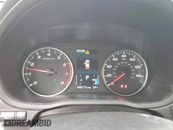2024 Mitsubishi Eclipse Cross LE with VIN JA4ATVAA7RZ066158, listed as a Copart auction lot 83228454 with 8,215 mi miles and Clean title. Bid and sale history available at DreamBid. Image 9.