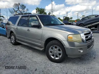 2008 Ford Expedition Max SSV with VIN 1FMFK15588LA64923, listed as a Copart auction lot 60997435 with 223,446 mi miles and Salvage title. Bid and sale history available at DreamBid. Image 1.