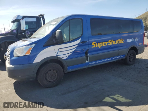 2015 Ford Transit XL with VIN 1FBZX2YM6FKA83862, listed as a Copart auction lot 45398815 with 321,903 mi miles and Clean title. Bid and sale history available at DreamBid. Image 1.