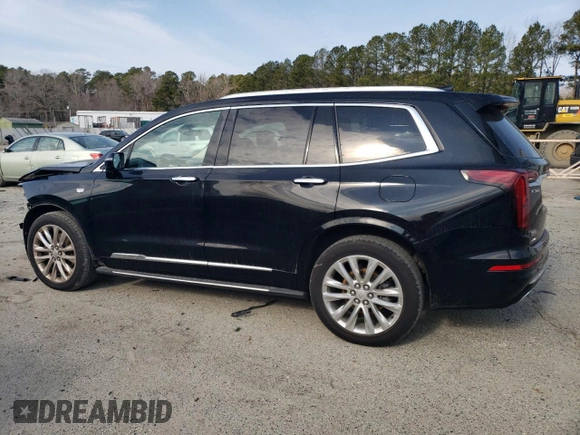 2020 Cadillac XT6 AWD Premium Luxury z VIN 1GYKPDRS6LZ154335, wystawiony jako Copart lot #45735405 z przebiegiem 100 584 mil mil oraz Szkoda całkowita • Salvage title. Historia ofert i sprzedaży dostępna na DreamBid. Obrazek 2.