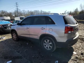 2012 Kia Sorento LX with VIN 5XYKT3A6XCG206980, listed as a Copart auction lot 46471145 with 137,667 mi miles and Salvage Title. Bid and sale history available at DreamBid. Image 2.