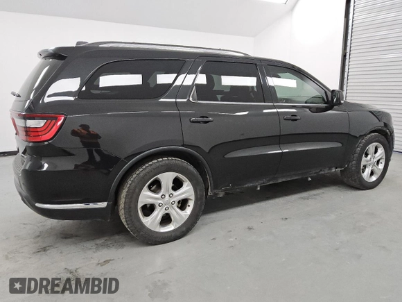 2014 Dodge Durango Limited with VIN 1C4RDHDG1EC378027, listed as a Copart auction lot 46637035 with 169,214 mi miles and Clean Title. Bid and sale history available at carsss.com. Image 3.