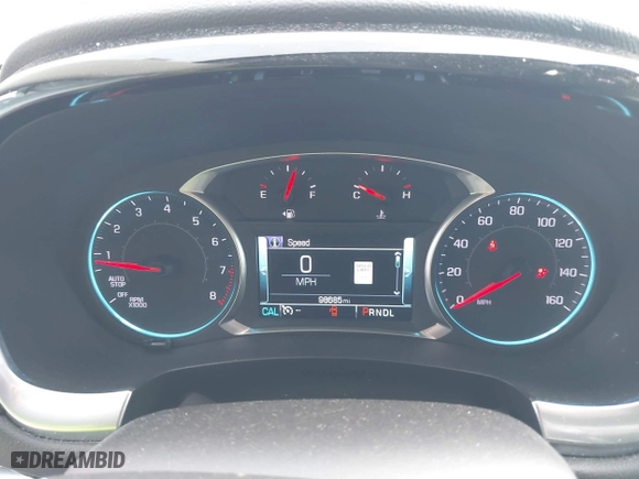 2019 Chevrolet Traverse LT Leather with VIN 1GNERHKW6KJ140036, listed as a IAAI auction lot 41610615 with 98,685 mi miles. Bid and sale history available at carsss.com. Image 7.