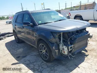 2017 Ford Explorer Sport with VIN 1FM5K8GT4HGB81102, listed as a IAAI auction lot 41967166 with 129,459 mi miles. Bid and sale history available at carsss.com. Image 1.