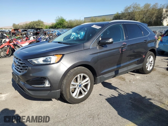2020 Ford Edge SEL with VIN 2FMPK4J94LBA44997, listed as a Copart auction lot 57360895 with 69,212 mi miles and Salvage title. Bid and sale history available at DreamBid. Image 1.
