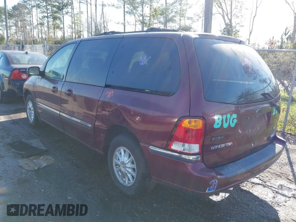 2000 Ford Windstar SE z VIN 2FMZA5249YBB47540, wystawiony jako IAAI lot #41778047 z przebiegiem 94 222 mil mil oraz . Historia ofert i sprzedaży dostępna na DreamBid. Obrazek 3.