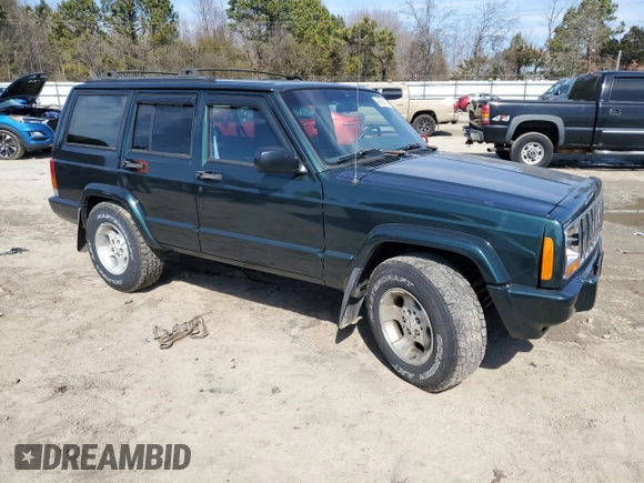 2000 Jeep Cherokee Limited with VIN 1J4FF68SXYL135220, listed as a Copart auction lot 46535725 with 208,508 mi miles and Clean Title. Bid and sale history available at carsss.com. Image 4.