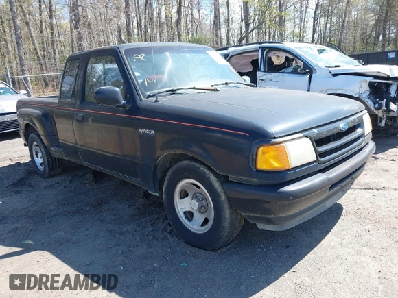 1994 Ford Ranger Splash with VIN 1FTCR14X1RPC45281, listed as a IAAI auction lot 42042936 with 201,229 mi miles. Bid and sale history available at carsss.com. Image 1.