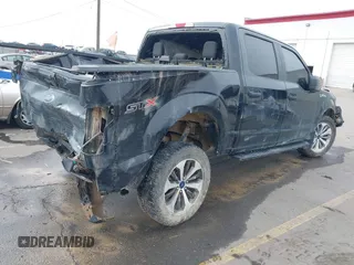 2018 Ford F-150 XL with VIN 1FTEW1EP6JKF10214, listed as a IAAI auction lot 41528410 with 52,244 mi miles and . Bid and sale history available at carsss.com. Image 4.
