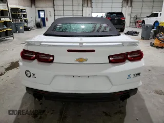2022 Chevrolet Camaro 1LT with VIN 1G1FB3DX0N0105148, listed as a Copart auction lot 79677594 with 57,035 mi miles and Clean Title. Bid and sale history available at carsss.com. Image 6.