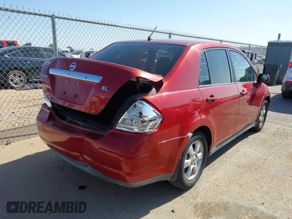 2011 Nissan Versa 1.8 S with VIN 3N1BC1AP6BL394131, listed as a IAAI auction lot 42013750 with 161,748 mi miles. Bid and sale history available at carsss.com. Image 4.