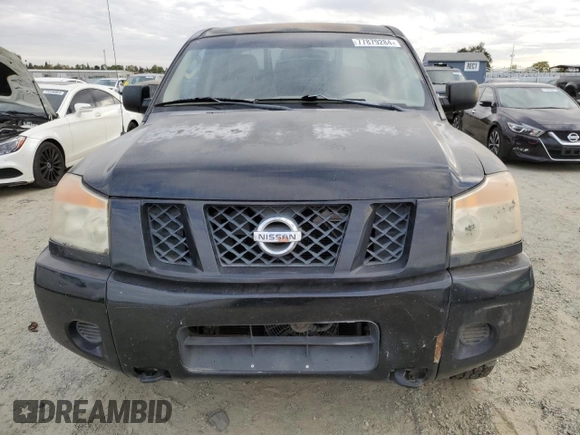 2008 Nissan Titan with VIN 1N6BA07F88N309789, listed as a Copart auction lot 77879284 with 213,835 mi miles and Salvage title. Bid and sale history available at DreamBid. Image 5.