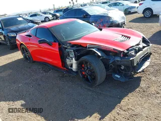 2017 Chevrolet Corvette Z51 1LT z VIN 1G1YH2D71H5115535, wystawiony jako IAAI lot #42235440 z przebiegiem 57 077 mil mil oraz . Historia ofert i sprzedaży dostępna na DreamBid. Obrazek 1.