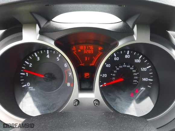 2011 Nissan Juke SL with VIN JN8AF5MR1BT017436, listed as a IAAI auction lot 41498175 with 183,176 mi miles. Bid and sale history available at carsss.com. Image 7.