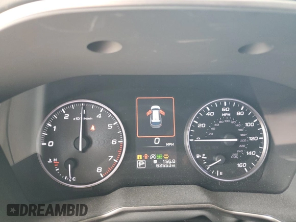 2020 Subaru Outback Touring XT with VIN 4S4BTGPD7L3232059, listed as a Copart auction lot 61237665 with 62,553 mi miles and Salvage title. Bid and sale history available at DreamBid. Image 9.