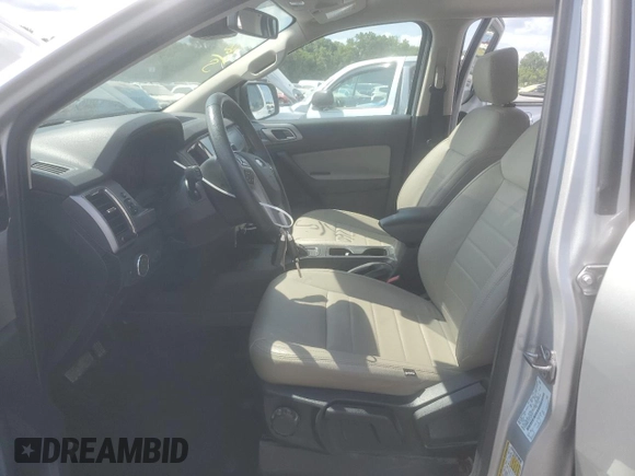 2019 Ford Ranger XL with VIN 1FTER4EH1KLB18707, listed as a Copart auction lot 59473515 with 32,301 mi miles and Salvage title. Bid and sale history available at DreamBid. Image 7.