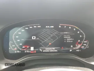 2022 BMW X4 M z VIN 5YM23EC00N9K92218, wystawiony jako Copart lot #47554585 z przebiegiem 33 464 mil mil oraz Szkoda całkowita • Salvage title. Historia ofert i sprzedaży dostępna na DreamBid. Obrazek 9.